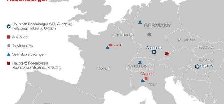 Rosenberger OSI erweitert Sales-Aktivitäten im osteuropäischen sowie russischen Markt