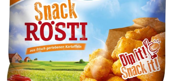 Agrarfrost Snack Rösti mit Spaß-Faktor