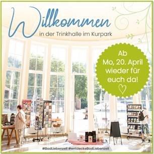 Willkommen zurück! – Die Trinkhalle im Kurpark darf wieder Besucher willkommen heißen