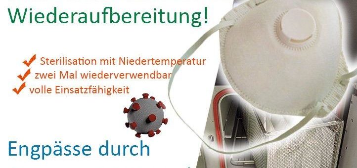 Die Hartmann GmbH aus Hainichen bekämpft den Corona-bedingten Mangel an FFP2-Mundschutz-Masken!