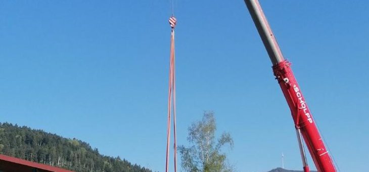 Bau des Windparks Hohenlochen kommt rasch voran