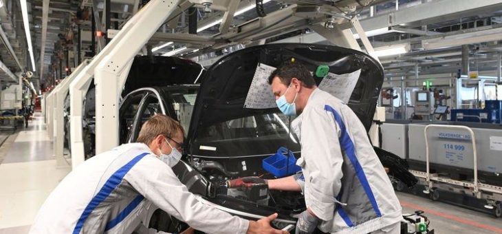 Fahrzeugwerk Zwickau fährt die Produktion des ID.3 langsam und schrittweise wieder hoch