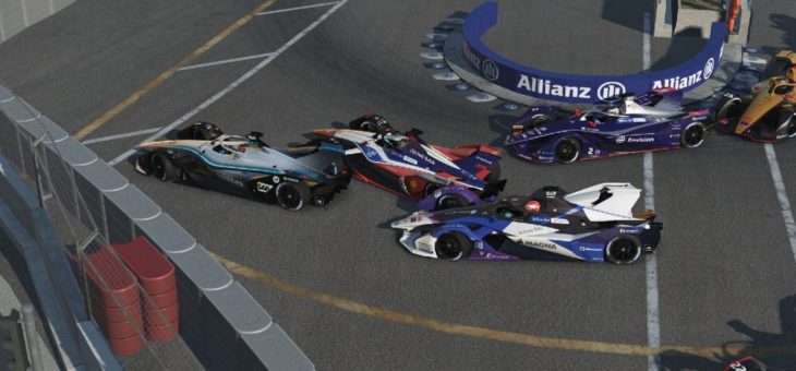 Maximilian Günther gewinnt ersten Wertungslauf der „ABB Formula E Race at Home Challenge“