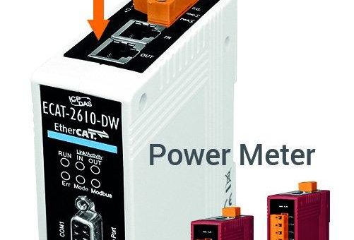 ECAT-2610-DW: EtherCAT Gateway für Energiemessgeräte