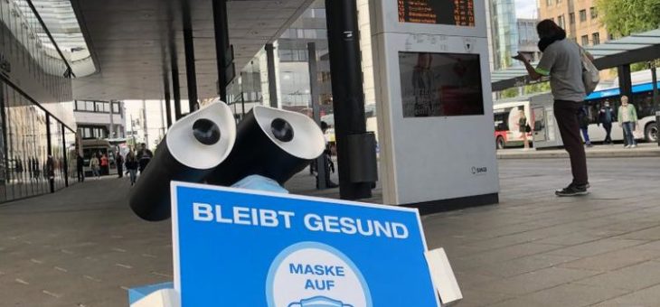 swa*lly am Königsplatz im Einsatz