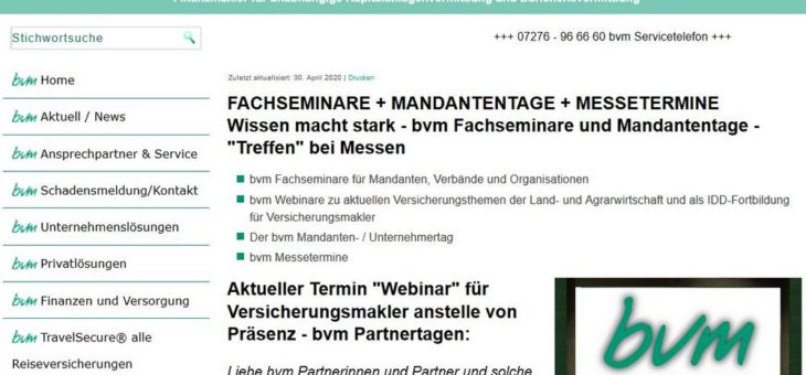 Finanzlösungen in Zeiten von Corona, Niedrigzins, Ups and Downs an den Börsen und allgemein „gefühlter Unsicherheit“