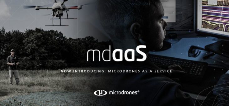 Microdrones as a Service (mdaaS) ab sofort erhältlich: