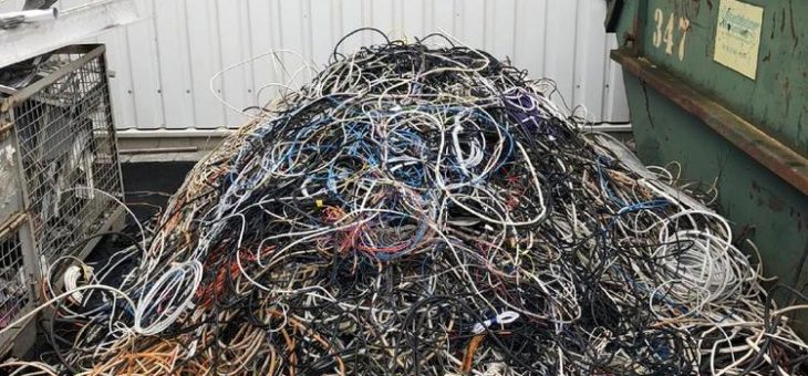 Kabelschrott und Kupferrecycling
