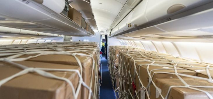 Großes Interesse an Services für vorübergehend veränderte Nutzung von Passagiermaschinen als Frachtflugzeuge