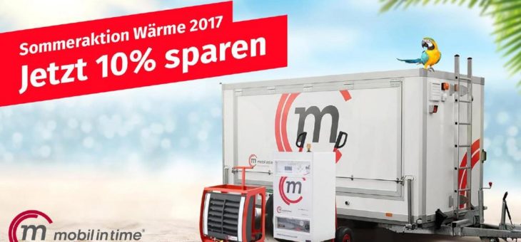 Sommeraktion Wärme 2017