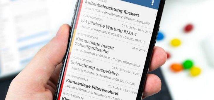 IMSWARE mit neuer App Maintenance