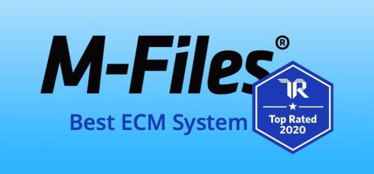Nutzer wählen M-Files zum Top Rated ECM 2020