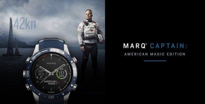 Garmin präsentiert die neue MARQ Captain in der American Magic Edition