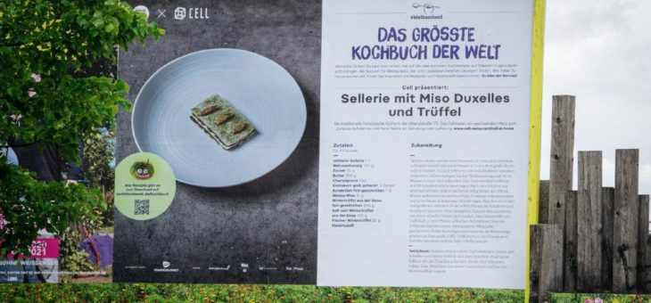 Berlin Food Week präsentiert „das Größte Kochbuch der Welt“ in der Hauptstadt