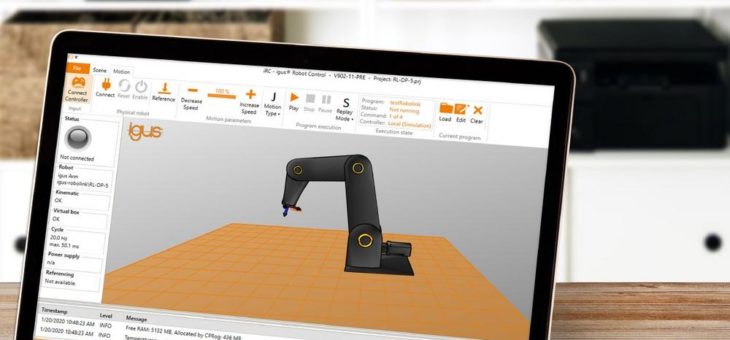 igus robot control: Roboter kostenlos simulieren und günstig steuern
