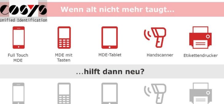 Dem richtigen MDE-Gerät beikommen