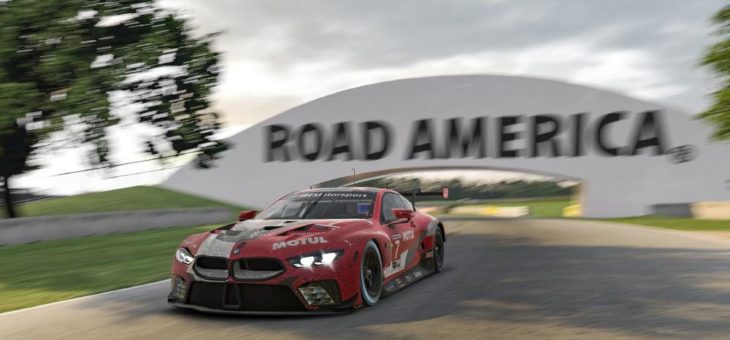 IMSA iRacing Pro Series: Bruno Spengler und Philipp Eng fahren im BMW M8 GTE auf das Podium