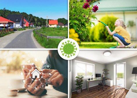 Wohnen nach Corona: Wie verändert das Virus die Zukunft des Hausbaus?