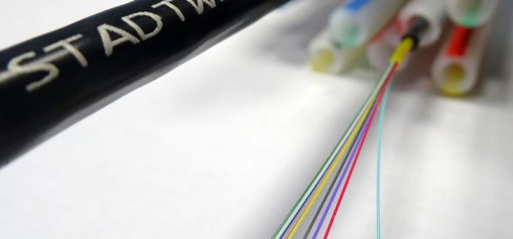 Glasfaseroffensive von swa und M-net startet im Bismarckviertel