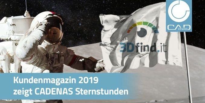 Kundenmagazin: Rückblick 2019 zeigt, wie CADENAS mit innovativen Technologien wieder vollkommen neue Welten erschließen konnte