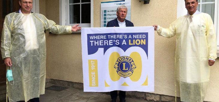 Lions Club spendet Schutzausrüstung an KWM