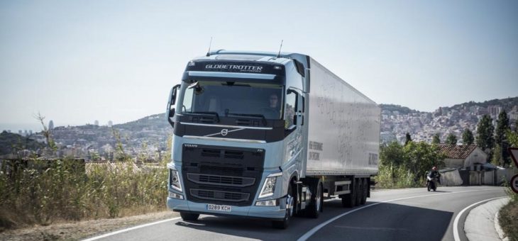 LNG-Lkw von Volvo Trucks bis 2023 von der Maut befreit
