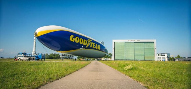 Goodyear-Zeppelin-Partnerschaft nun auch in Europa