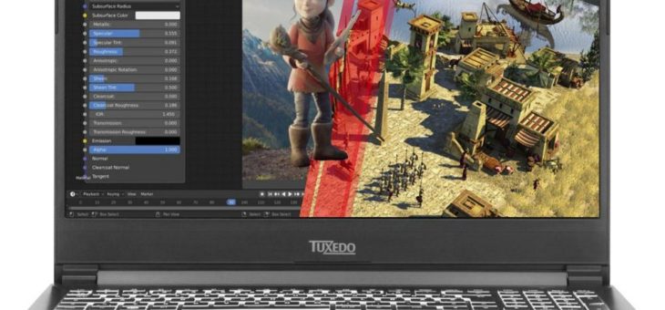 New TUXEDO laptops are ryzing