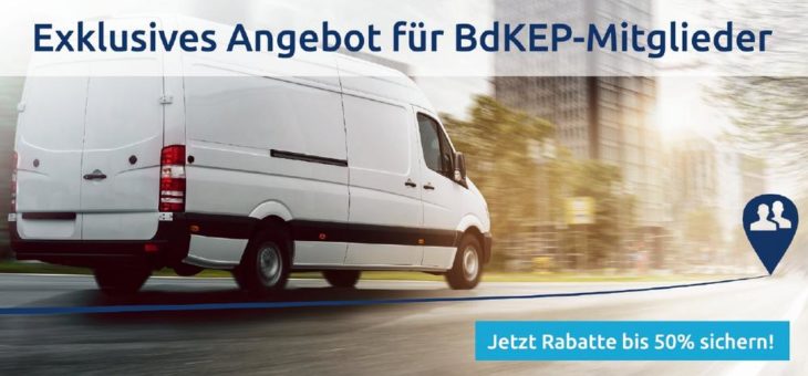 DAKO ist neuer Partner der BdKEP Vorteilswelt | Auftrags-, Touren- und Fuhrparkmanagement für KEP Dienste