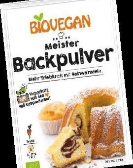 Das BIOVEGAN Meister Backpulver überzeugt