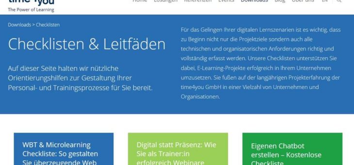 Vom Präsenztraining zum digitalen Arbeitsplatz und Onlinetraining: neue Checklisten für Einsteiger