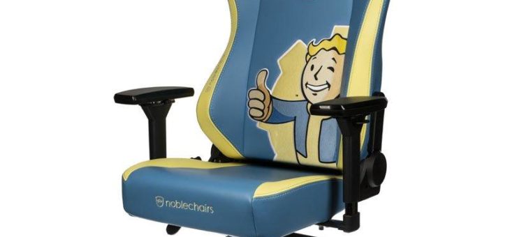 Caseking präsentiert die offiziell von Bethesda lizenzierte noblechairs HERO Fallout Vault-Tec Edition!