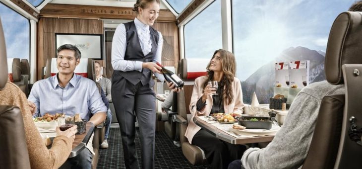 Der Glacier Express ist ab dem 20. Juni wieder unterwegs: 1. und 2. Klasse mit neuem Innendesign