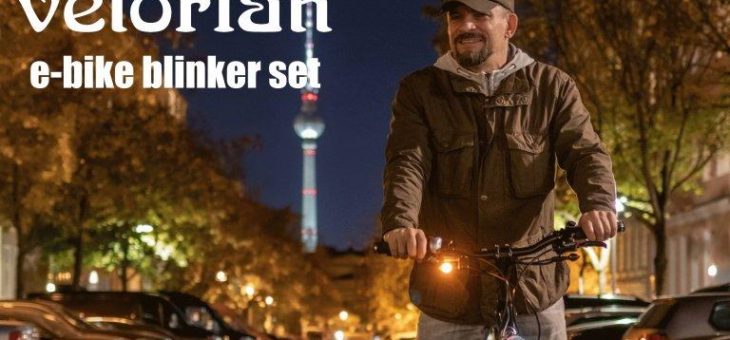velorian E-Bike Blinkerset jetzt auf Kickstarter