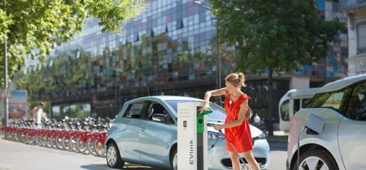 Attraktive und effiziente Elektromobilität dank EVlink