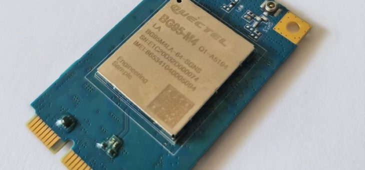 Neues, streng limitiertes BG95-M4 und Mini-PCIe von Quectel