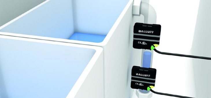 Kapazitive Smart Level Sensoren in Quaderbauform von Balluff – jetzt auch mit IO-link