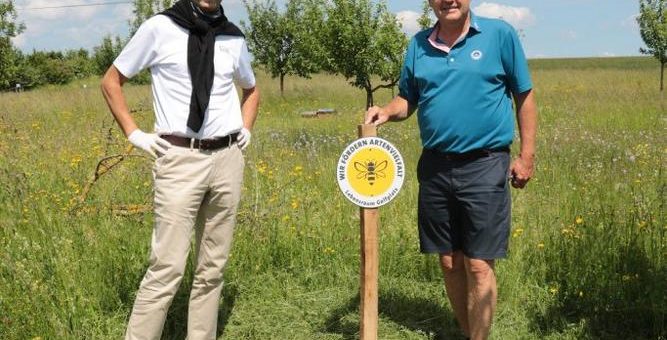 Projekt Lebensraum Golfplatz – Wir fördern Artenvielfalt ist im vollen Gange
