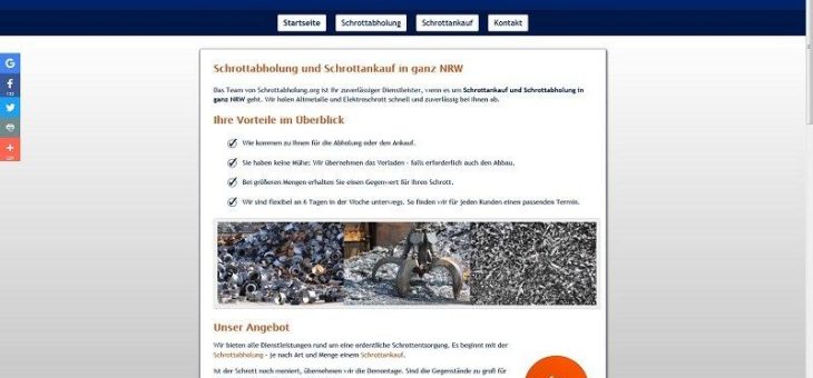 Mobilen Schrotthändler entsorgt werden – Schrottabholung Duisburg