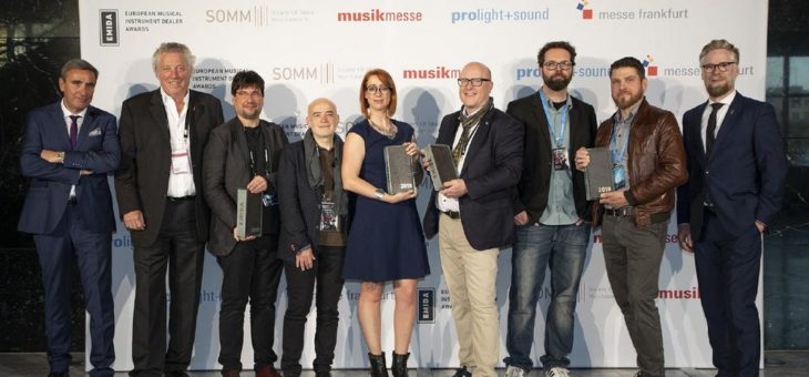 EMIDA 2018: Die Preisträger des European Musical Instrument Dealer Awards