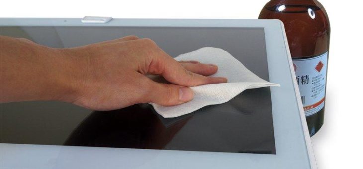 Panel PC mit hygienischer Oberfläche