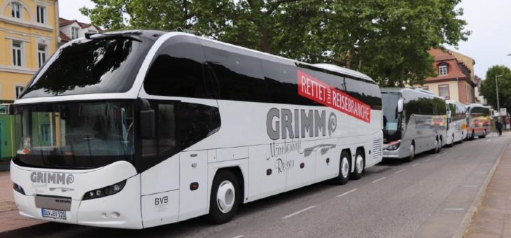 Ab Montag rollen wieder Reisebusse – auch GRIMM-Reisen gibt wieder Gas!
