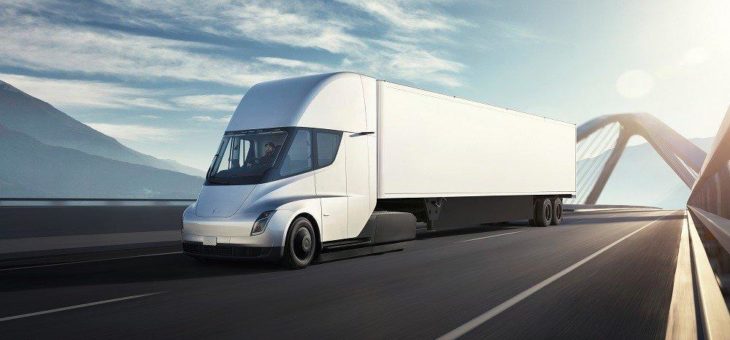 Start für den Tesla-Lkw „Semi“