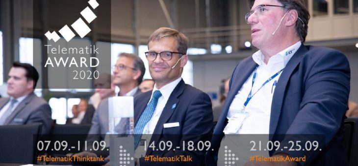 Telematik Award 2020: Verleihung findet als attraktives, mehrwöchiges Digital-Event statt