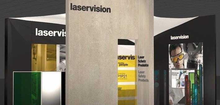 Laservision mit virtuellem Messestand zur LASYS
