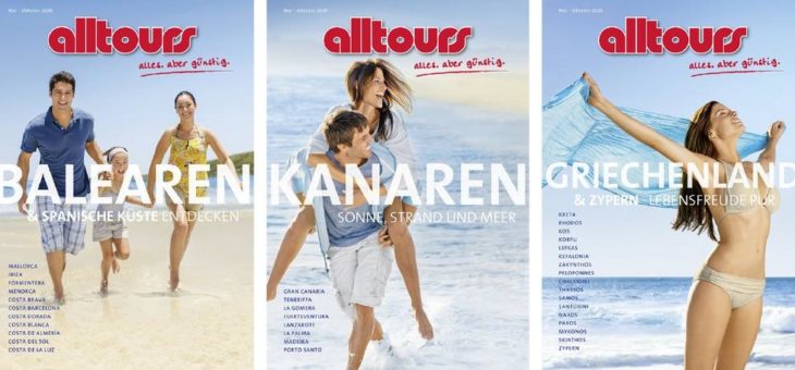 alltours bietet wieder Flugreisen in Europa an / Bundesweit ab 1. Juli – in NRW ab Ferienbeginn