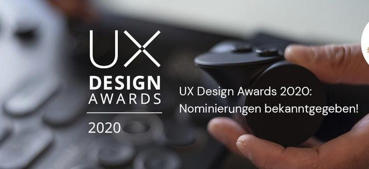 UX Design Awards 2020: Nominierungen bekanntgegeben