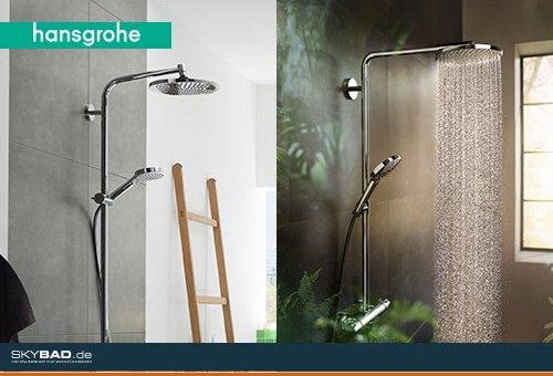 Die Welt der hansgrohe Duschsysteme