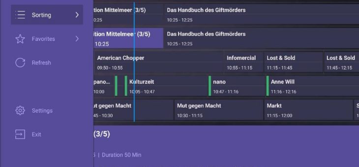 DVBLogics TV Mosaic App fügt Live TV an Android Player hinzu – jetzt verfügbar