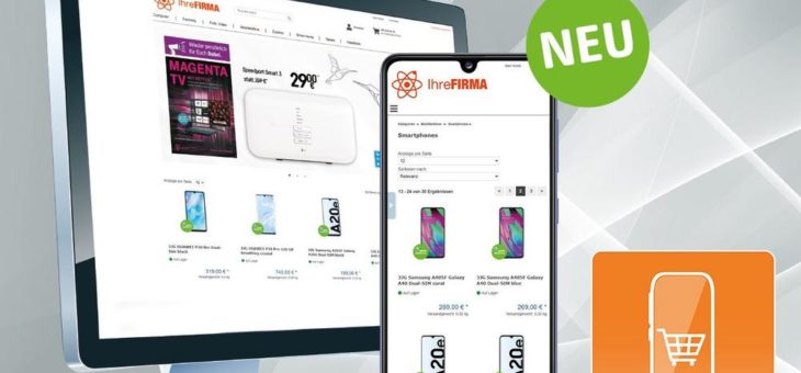 Neues WHITElabel Onlineshopsystem von ENO